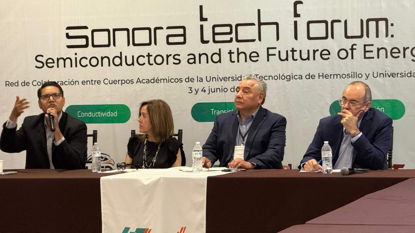Gobierno de Sonora realiza foro tecnológico sobre semiconductores; Codeso participa con ponencias