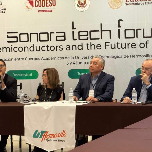 Gobierno de Sonora realiza foro tecnológico sobre semiconductores; Codeso participa con ponencias